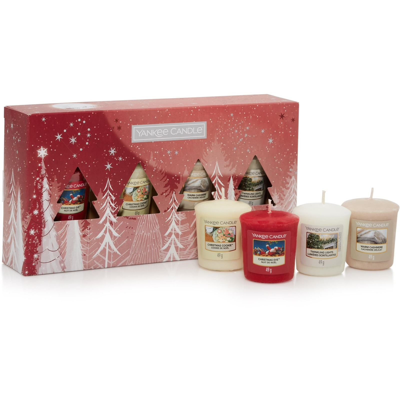 YANKEE CANDLE karácsonyi szett (4× 49 g) (5038581151946)-0