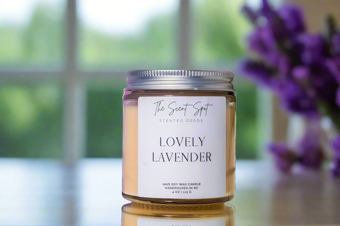 Lovely Lavender Candle-1