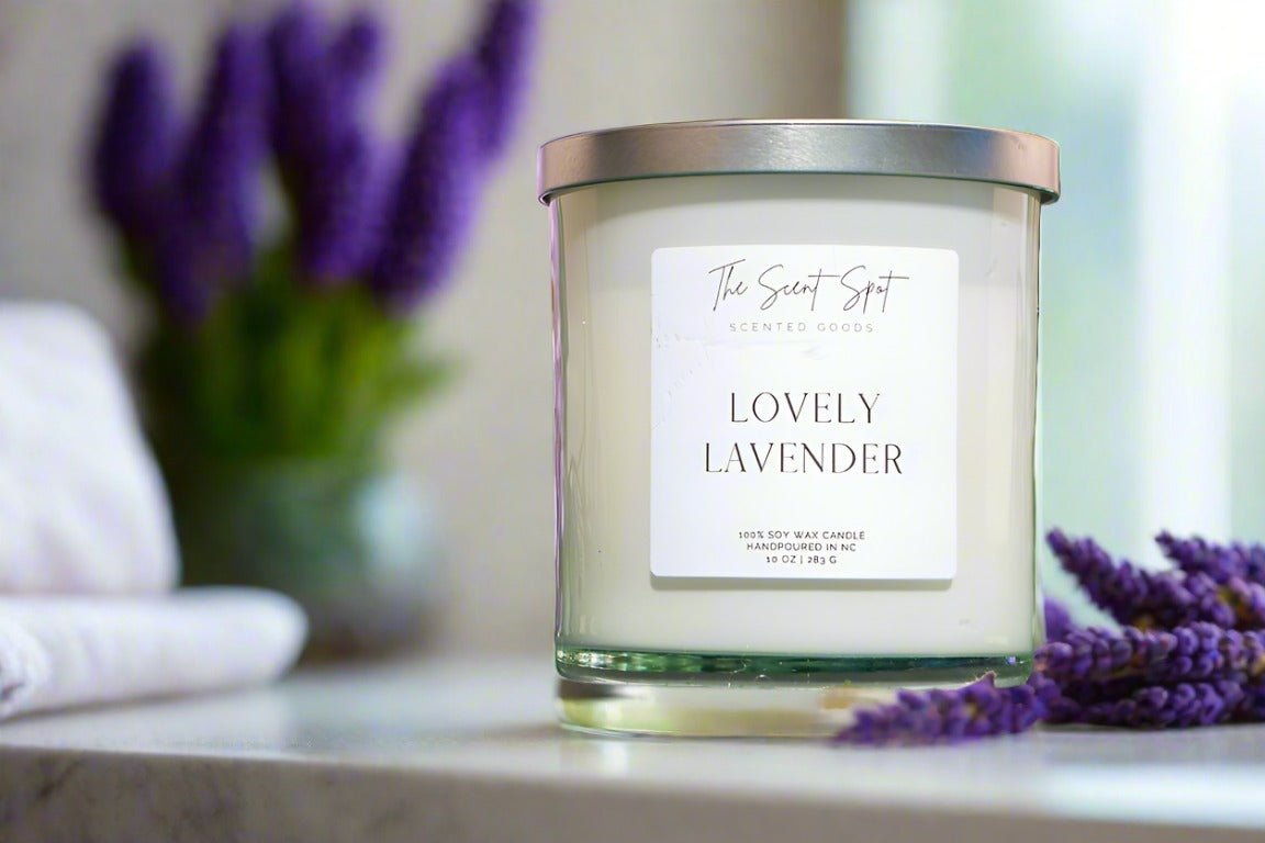 Lovely Lavender Candle-0